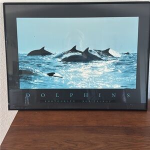 Dolphins Ocean Art Print
